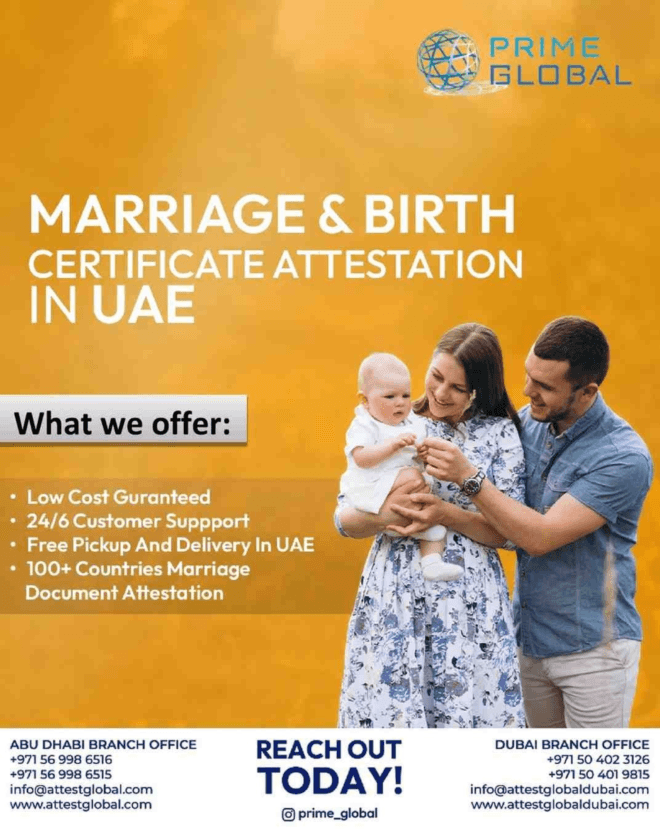 Marriage Certificate Attestation in UAE – Regulatory-Compliant Processing