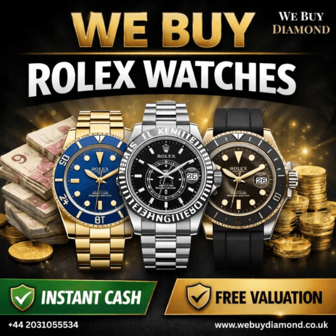 Sell Your Rolex Online | Trusted Rolex Buyer London, UK