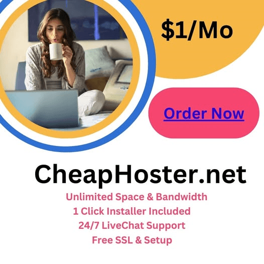 Cheap Web Hosting with FREE SSL and 24/7 LiveChat support