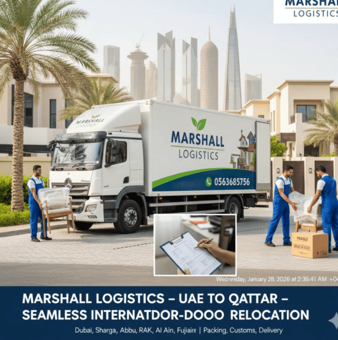 Door-to-Door Moving Services from UAE to Qatar