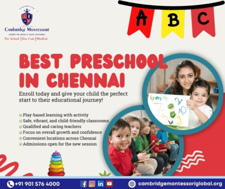 Best Preschool in Chennai – Search Preschool near me