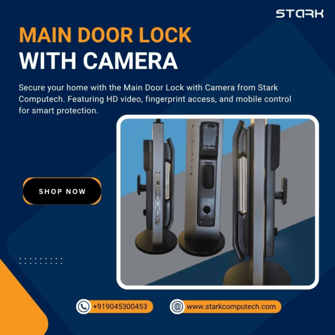 Main Door Lock with Camera