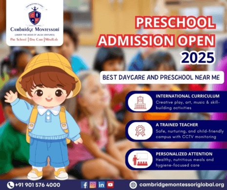 Preschool Admission Open 2025 | Best Daycare and Preschool Near Me