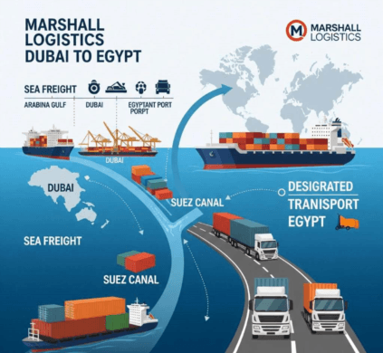 Land Cargo Services from Dubai to Egypt