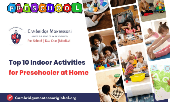 Top 10 Indoor Activities for Preschoolers at Home