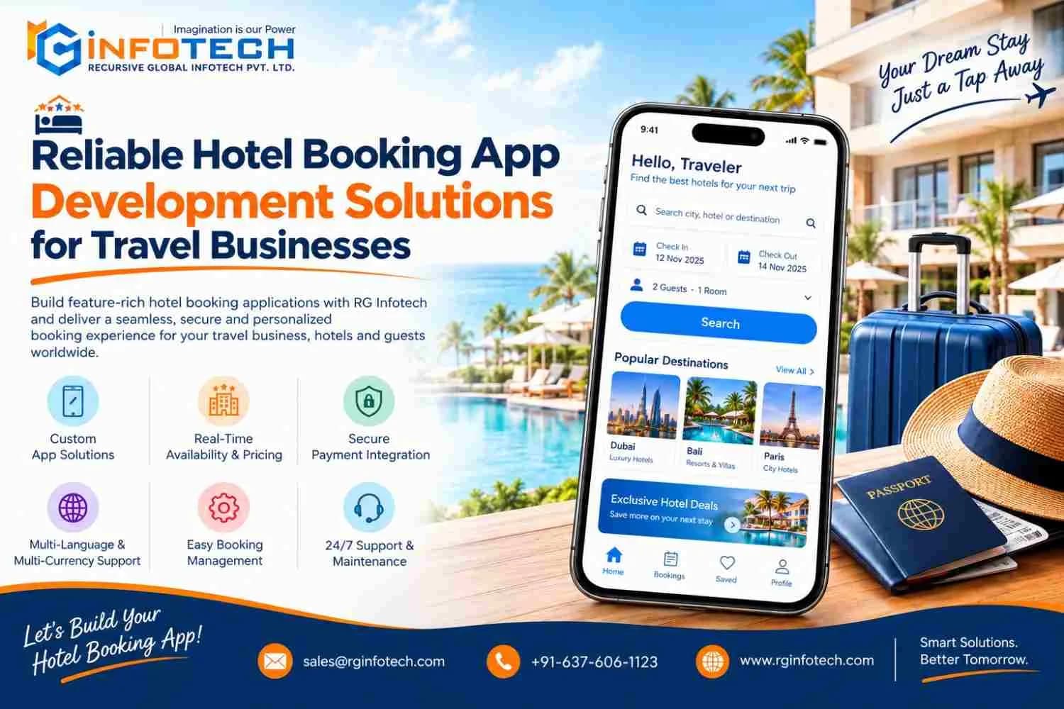 Innovative Hotel Booking App Development Company in 2026