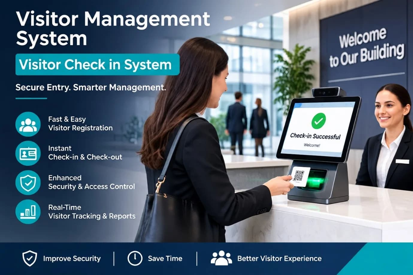 Intelligent Visitor Management System UAE: Enhanced Workplace Security for Modern Businesses