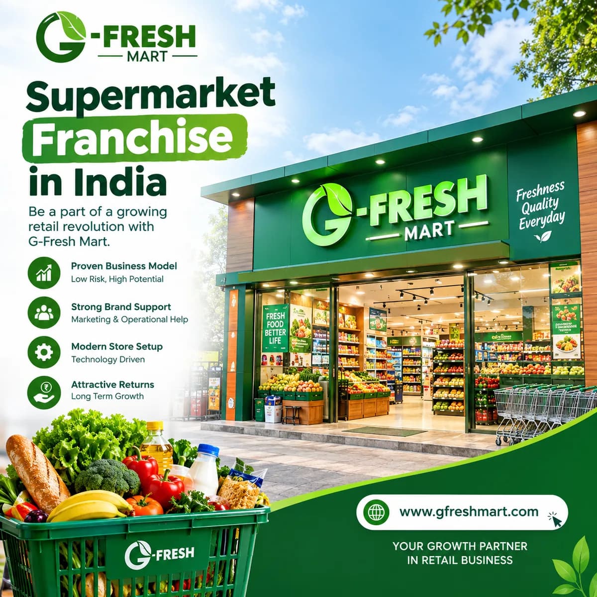Fresh Graduates - A Supermarket Franchise in India Is Your Launchpad