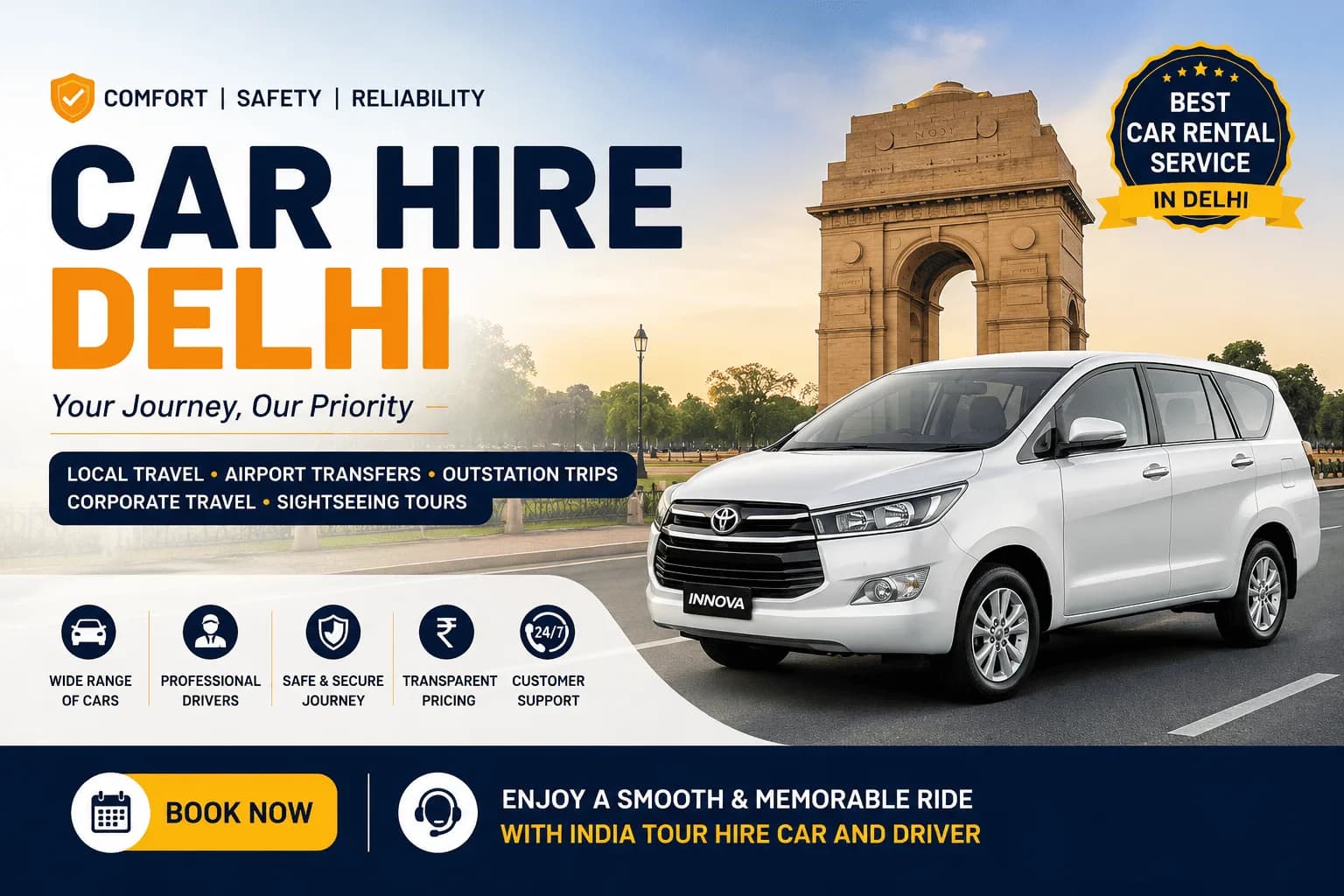 Car Hire Delhi Services