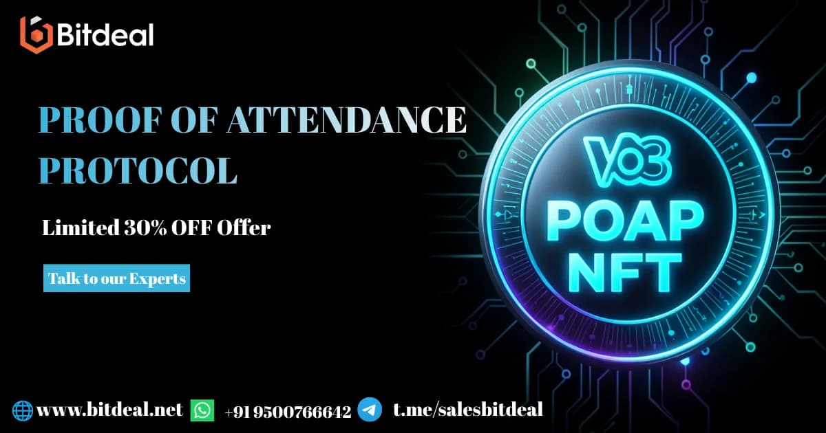 Power Your Web3 Events with Secure POAP Development Services – Get 30% OFF