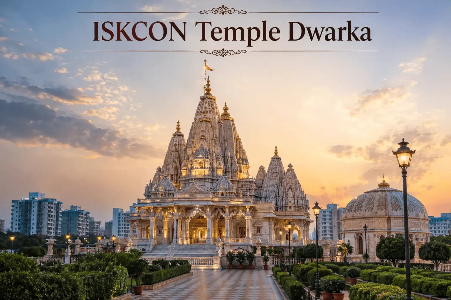 ISKCON Temple Dwarka Delhi