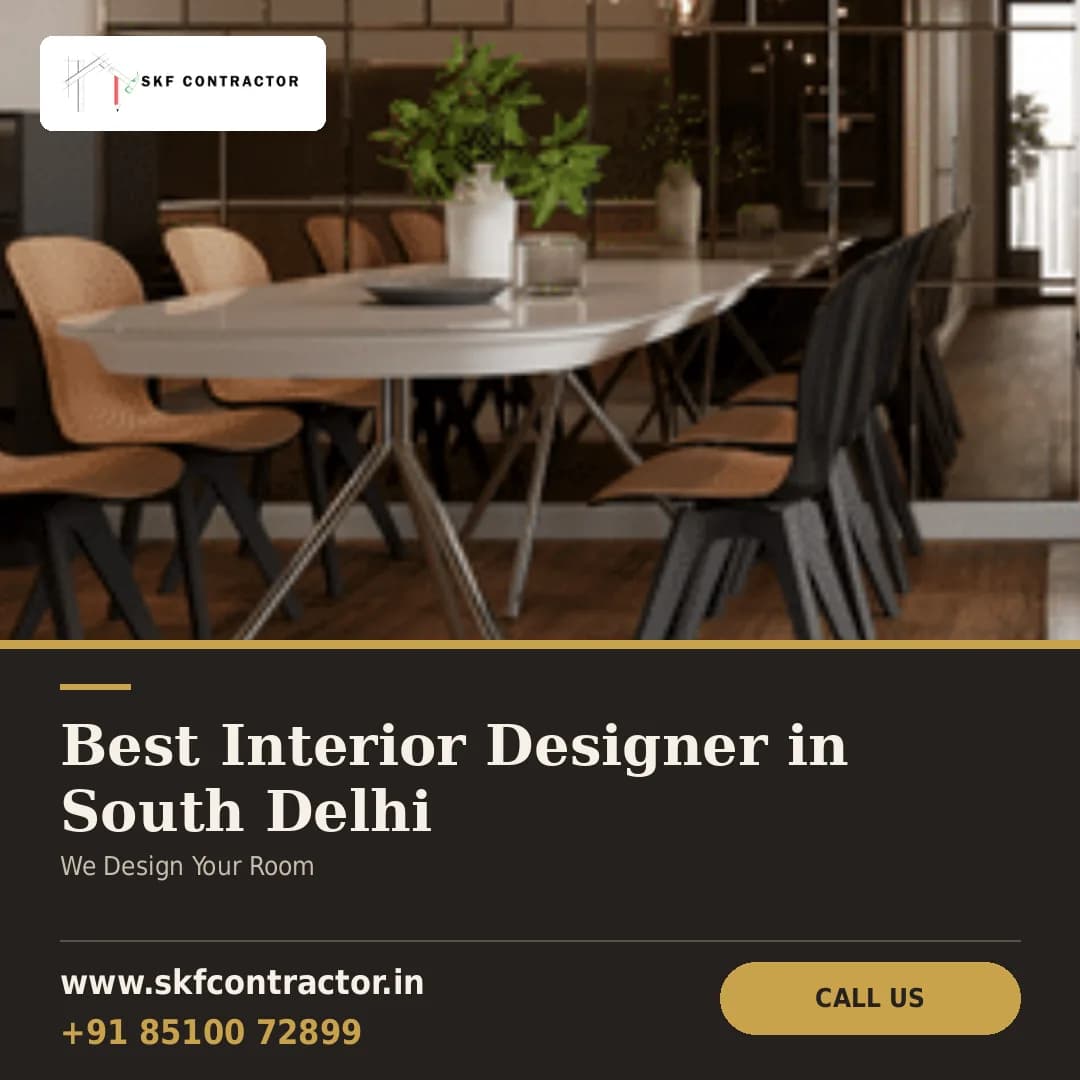 Elevate Your Interiors with Best Interior Designer In South Delhi