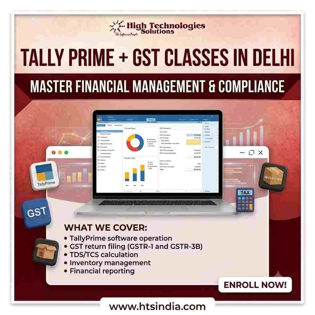 Tally GST Training in Delhi to Build Accounting Skills