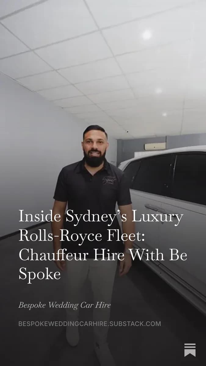 Luxury Car Hire Sydney | Rolls-Royce, Bentley & Ferrari Chauffeur Service
