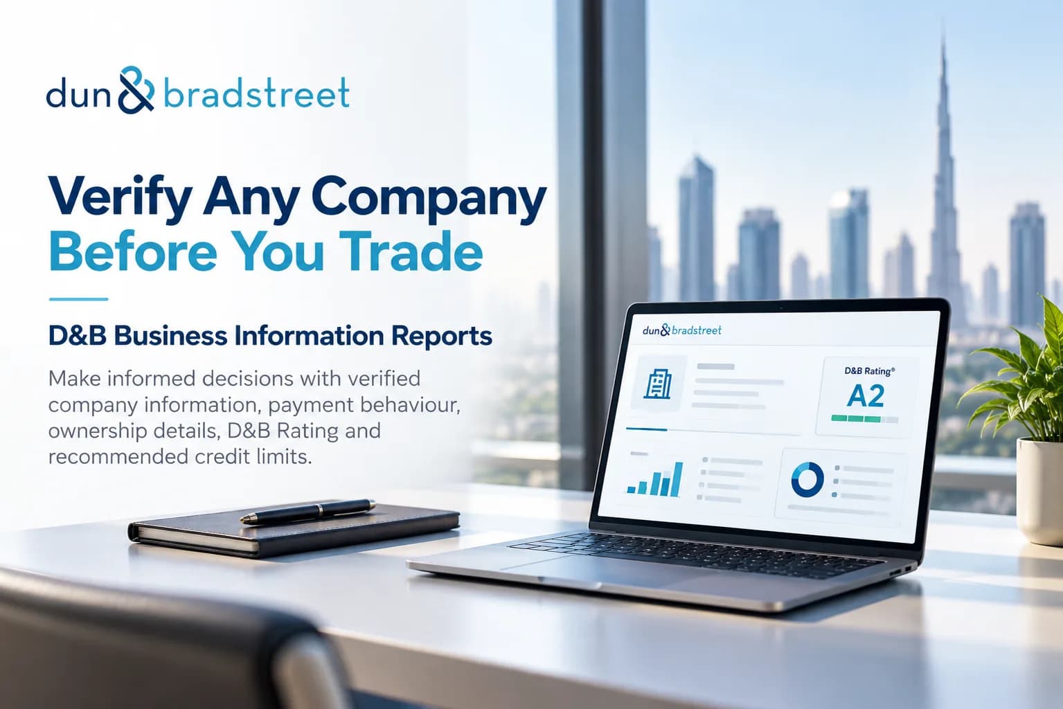 Verify Any Company Before You Trade: D&B Business Information Reports