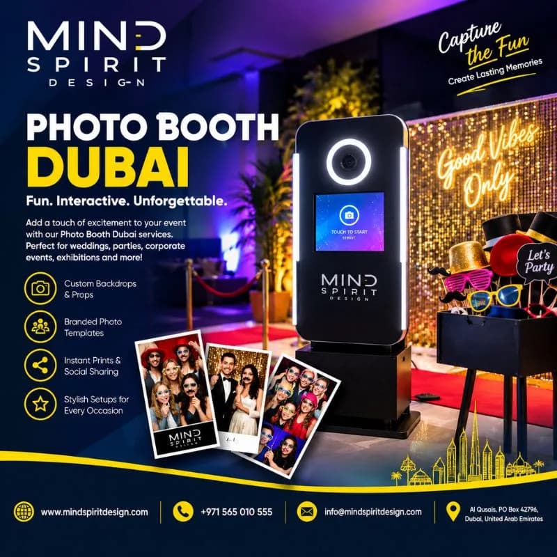 Professional Photo Booth Dubai Services for Every Occasion
