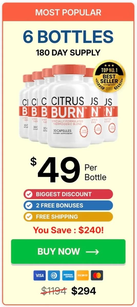 CitrusBurn Review 2026 – Benefits, Ingredients & Official Website