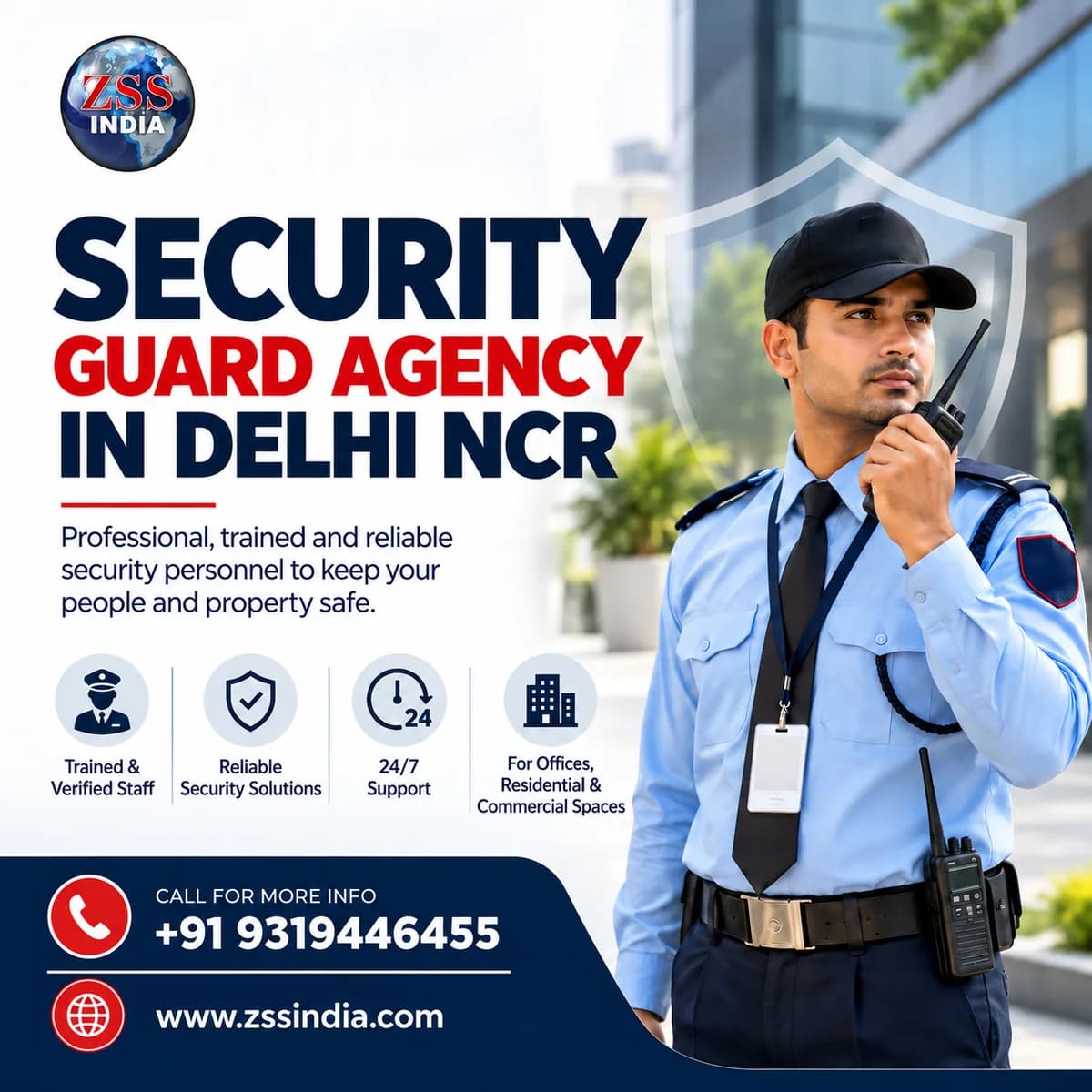 Security Guard Agency in Delhi NCR for Professional Protection