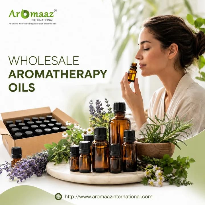 Aromatherapy Oils Supplier for Bulk and Wholesale Buyers