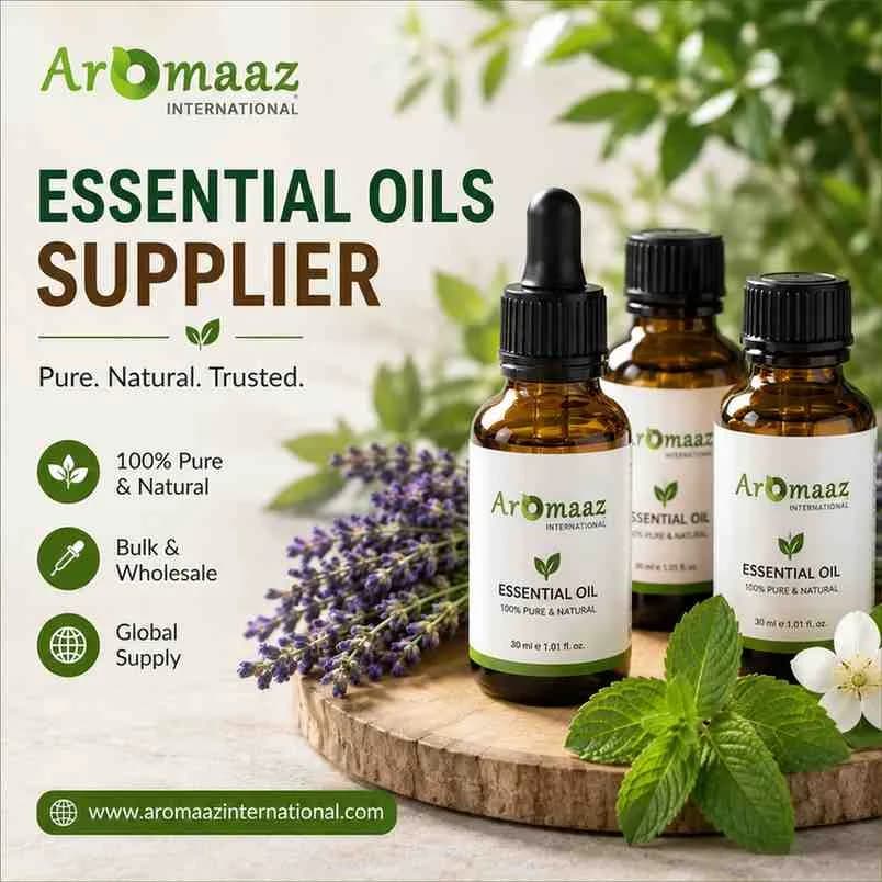 Bulk Essential Oils Supplier | Wholesale Pure Essential Oils for B2B