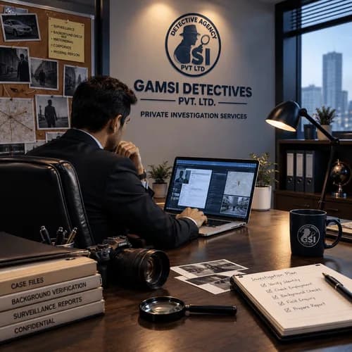 GAMSI Detective Agency in Delhi NCR