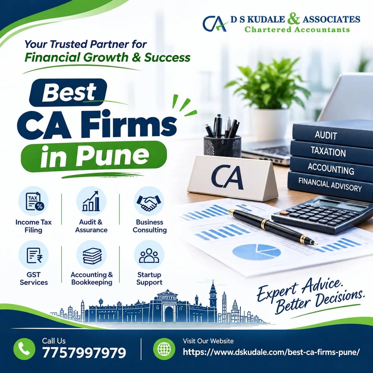 Best CA Firms in Pune - D S Kudale & Associates