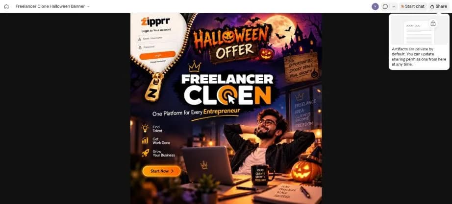 Launch a Freelance Marketplace in London UK with Freelancer Clone, Halloween Sale