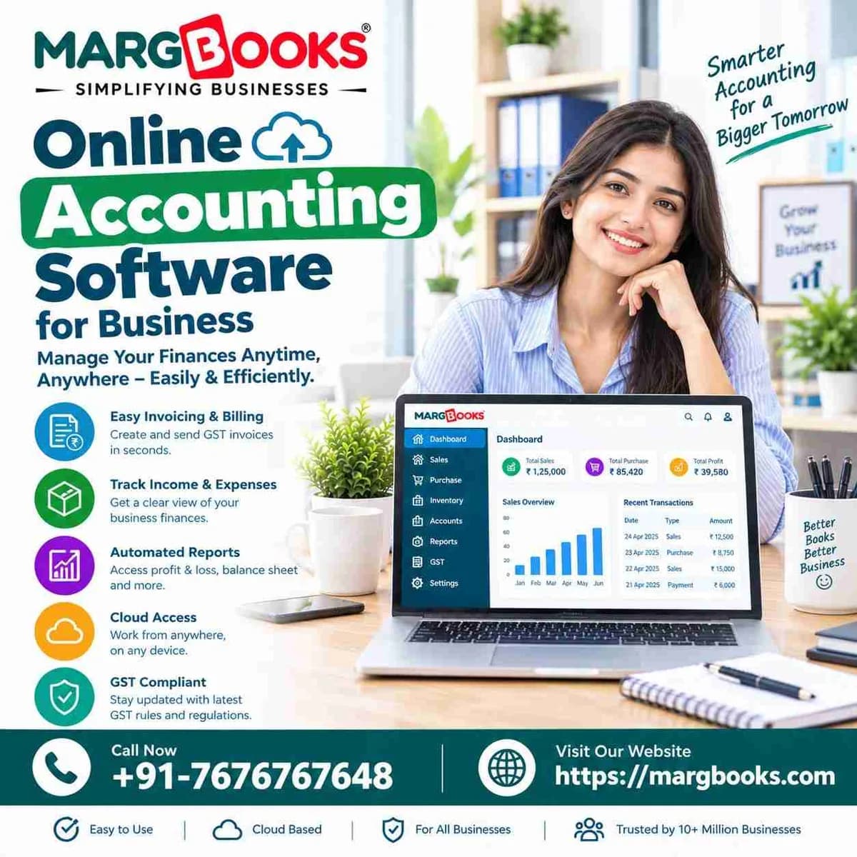 Online Accounting Software for Business – MargBooks