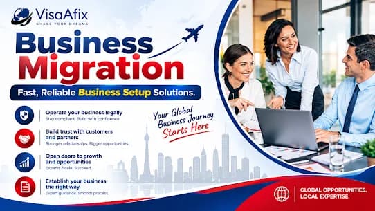 Trusted Business Migration Consultants – Visaaffix