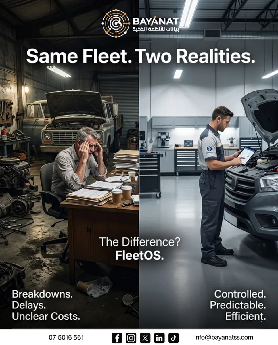 Fleet Maintenance Solution UAE | Bayanat