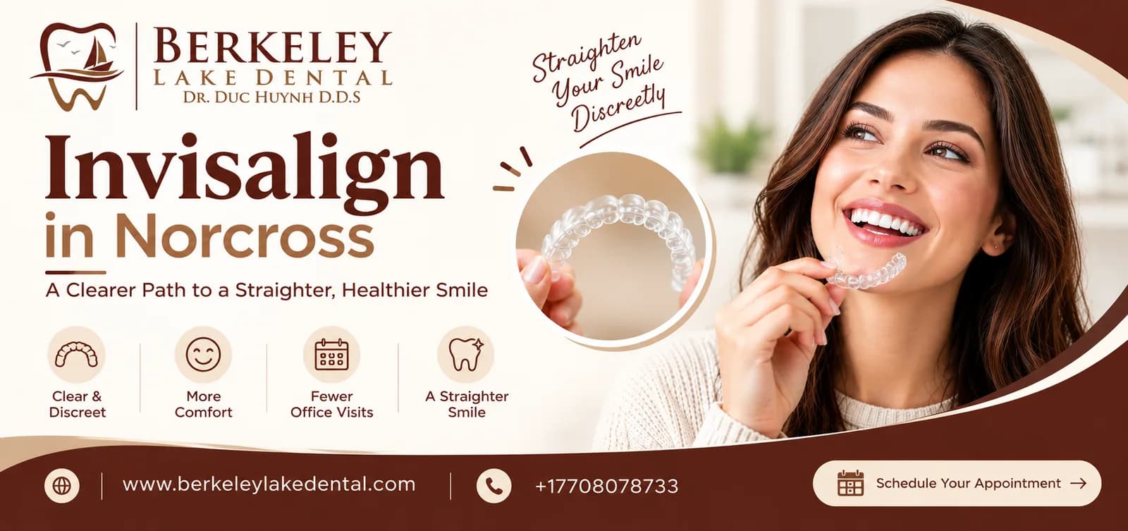 Invisalign in Norcross: Achieve a Straighter, Confident Smile