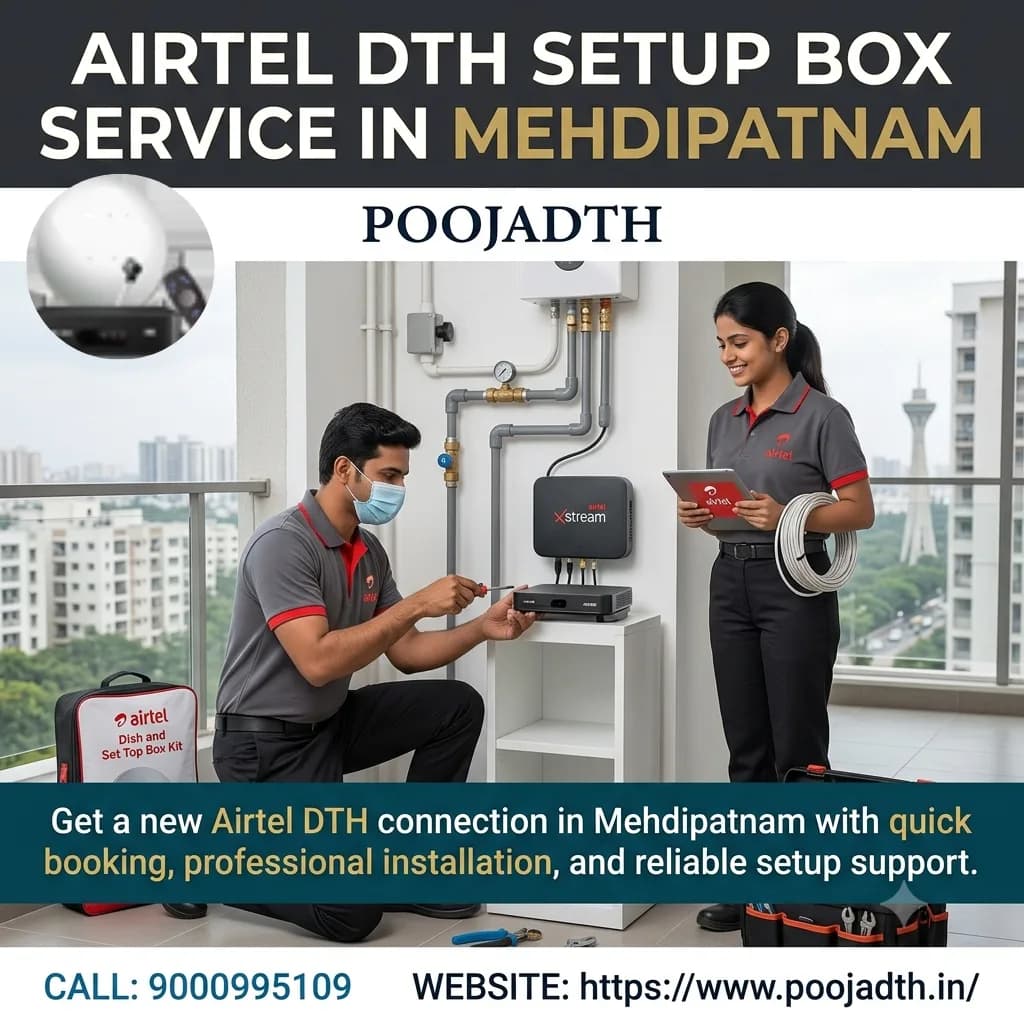 Airtel DTH Setup Box Service in Mehdipatnam