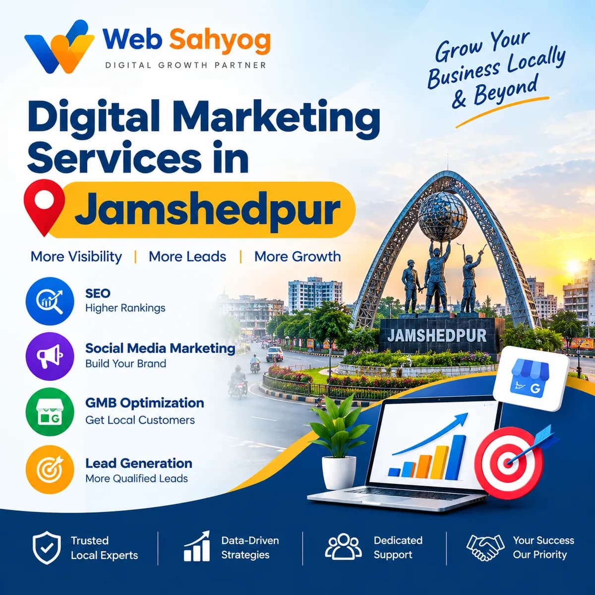 Digital Marketing Agency in Jamshedpur – Free Consultation