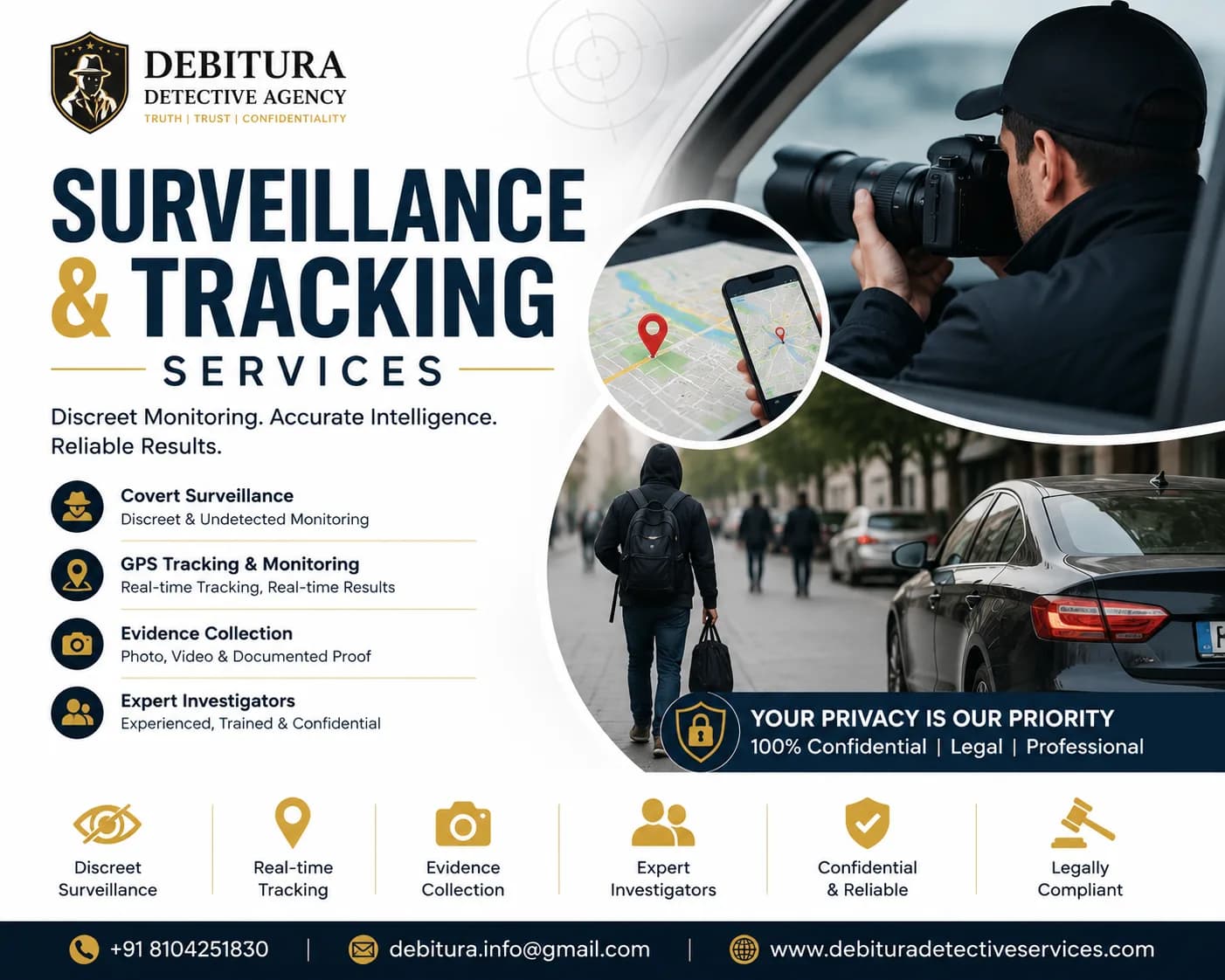 Surveillance & Tracking Services – Professional & Confidential Investigations