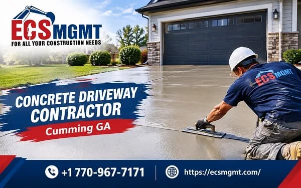 Concrete Driveway Contractor Cumming GA