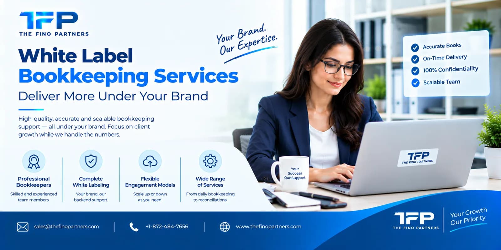 White Label Bookkeeping Services | Deliver More Under Your Brand
