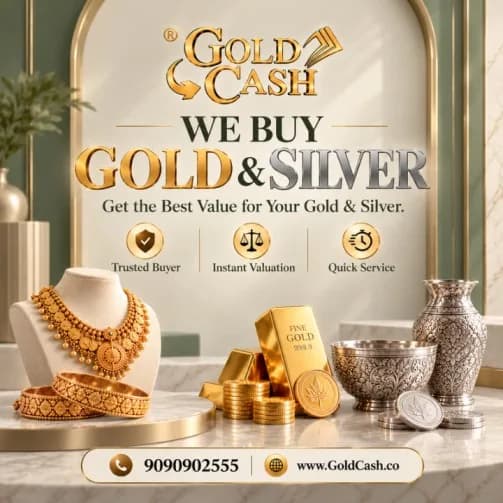 Sell gold and silver jewelry—Gold Cash Limited