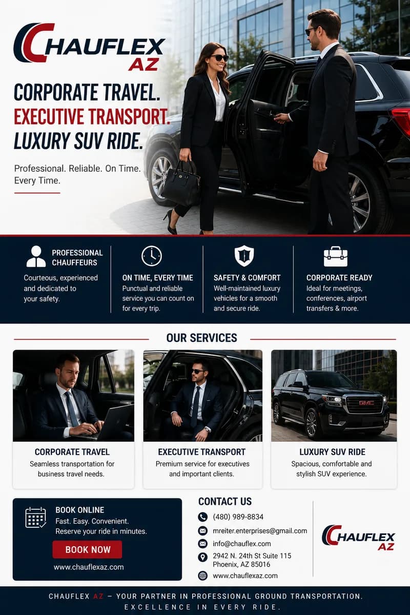Chauffeur Service Phoenix