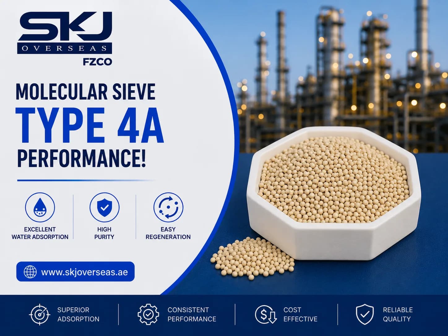 Industrial Storage Tips for Reliable Molecular Sieve Type 4A Uses