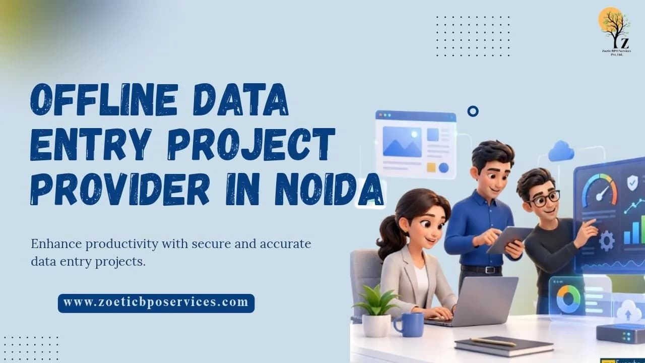 Offline Data Entry Projects Provider in Noida | Zoetic BPO Services