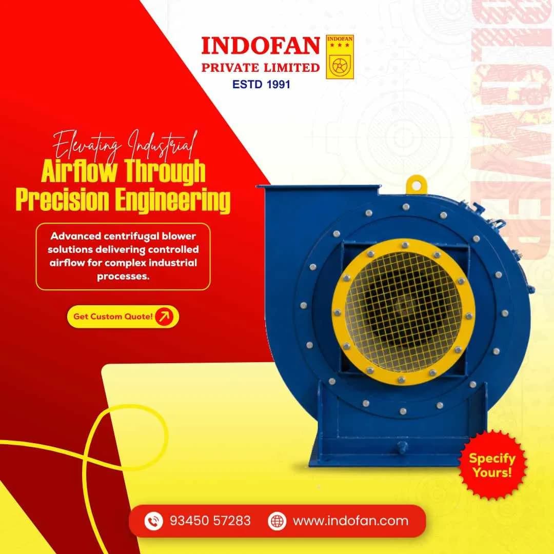 Heavy-Duty Centrifugal Blower Manufacturer for Industrial Ventilation
