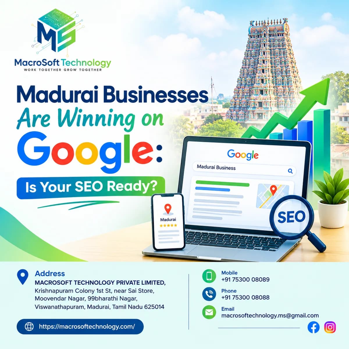 Madurai Businesses Are Winning on Google: Is Your SEO Ready?