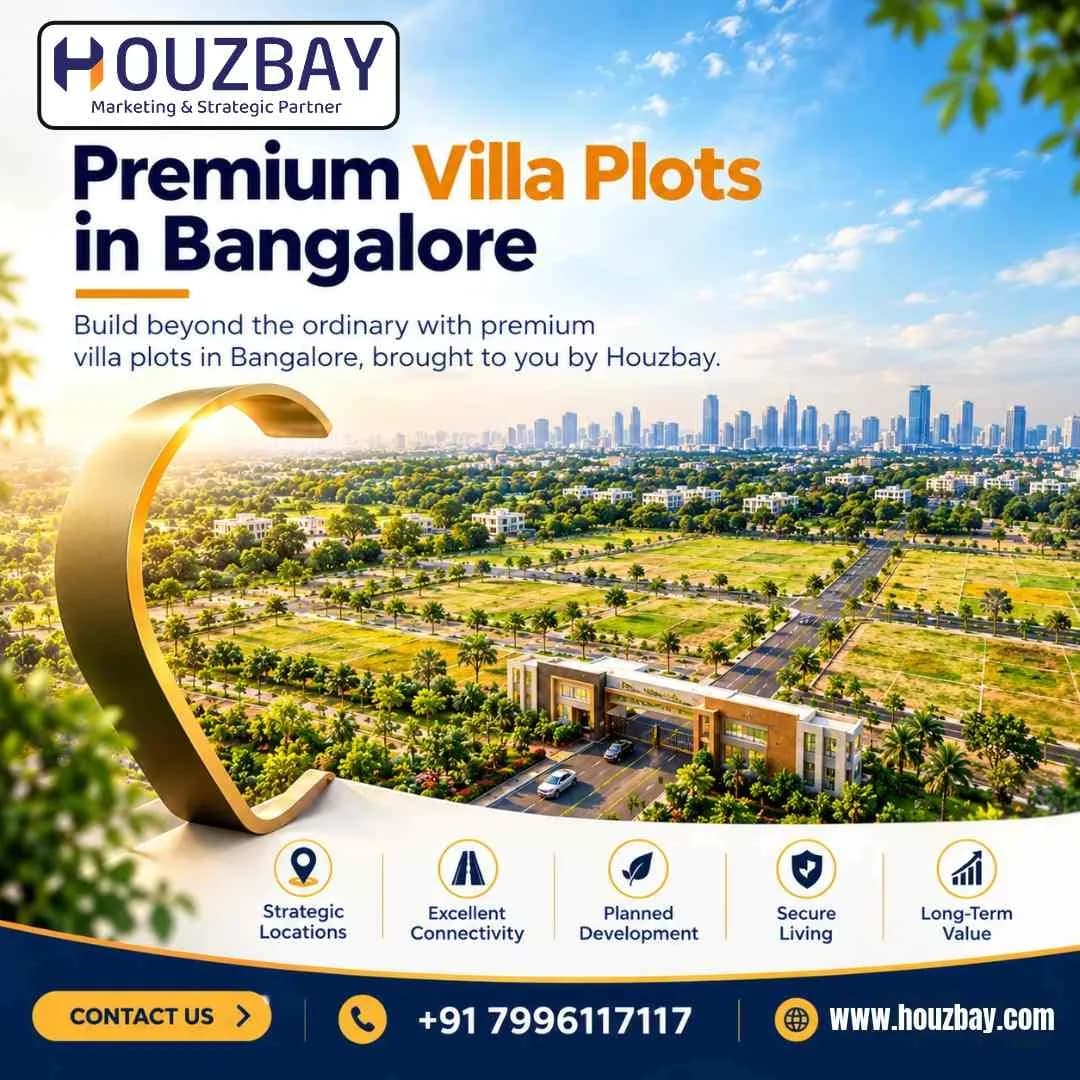 Premium Villa Plots in Bangalore | Property Consultants | Houzbay