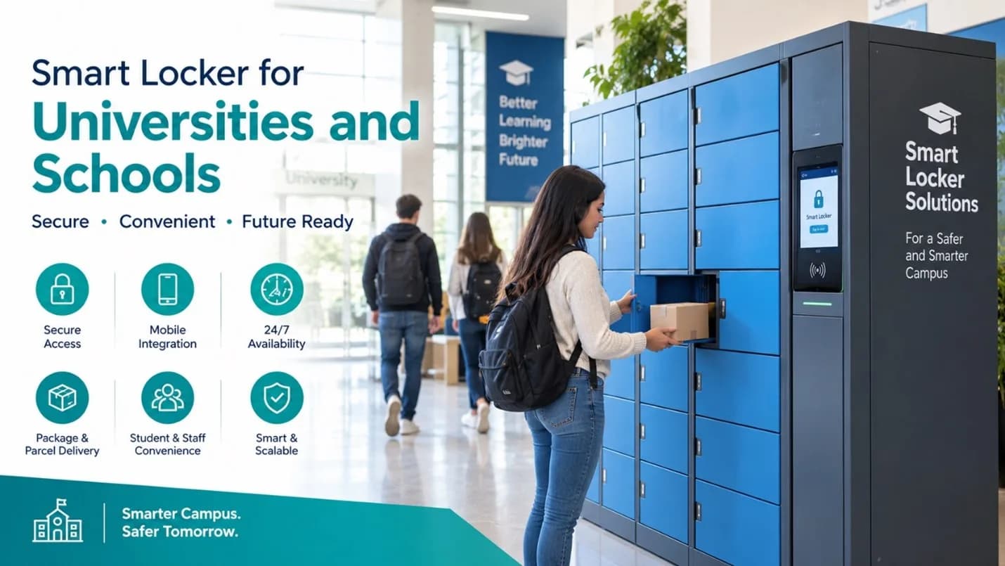 Smart Locker Systems for Universities and Schools in Qatar