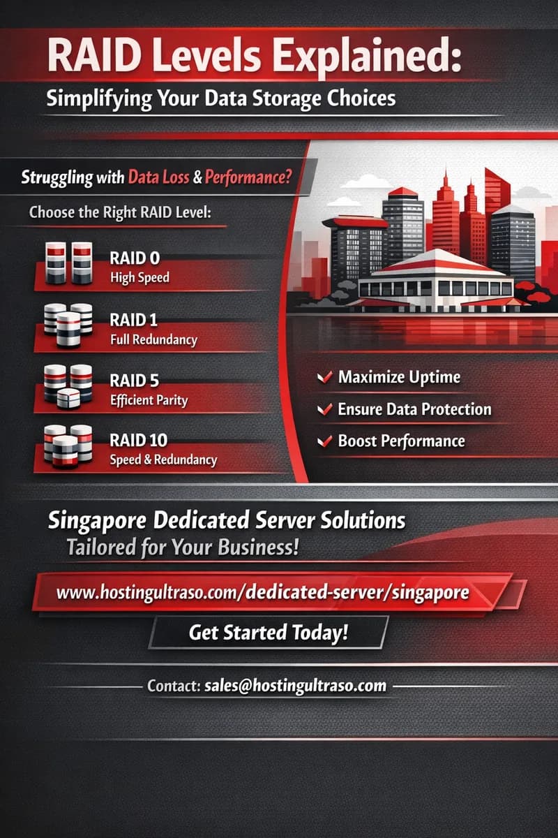 RAID Levels Explained: Simplifying Your Data Storage Choices for Singapore Dedicated Server