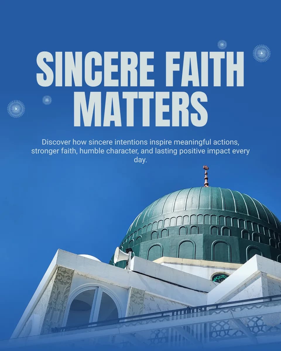 Yaser El-Waly and the Value of Sincere Intentions