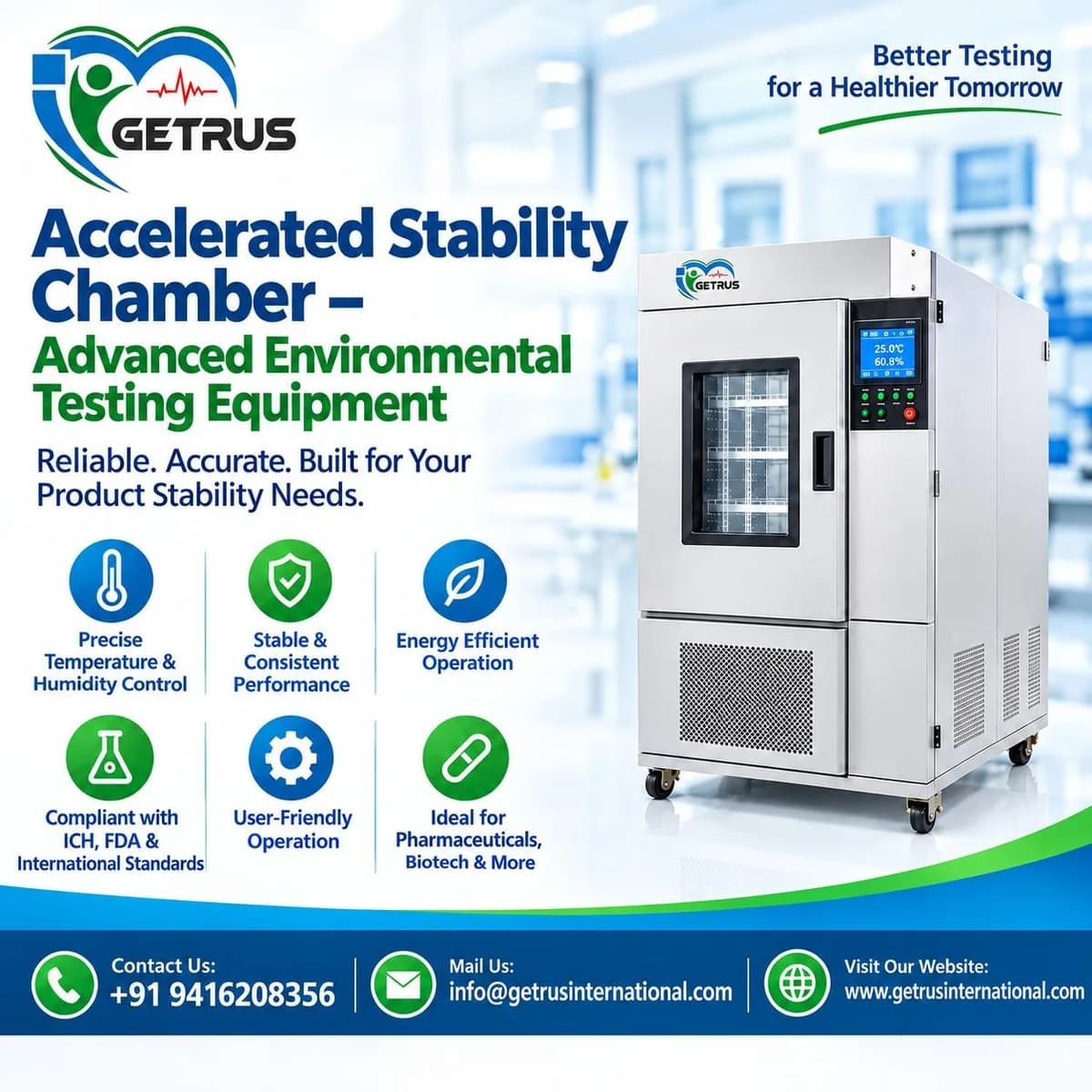 Accelerated Stability Chamber – Advanced Environmental Testing Equipment