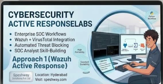 Enterprise Cybersecurity Active Response Labs | Speshway Solutions