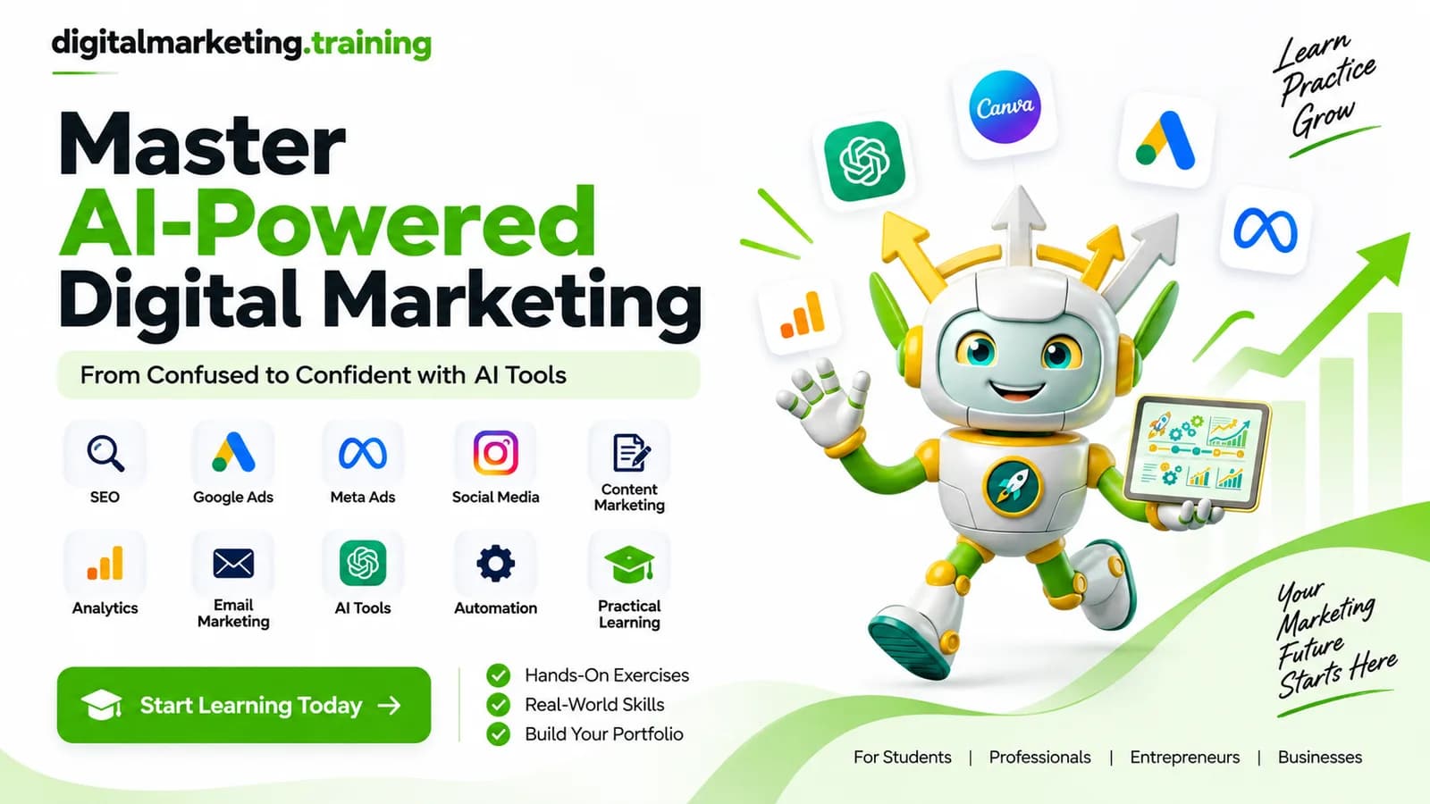 Learn Digital Marketing Through Practical Experience