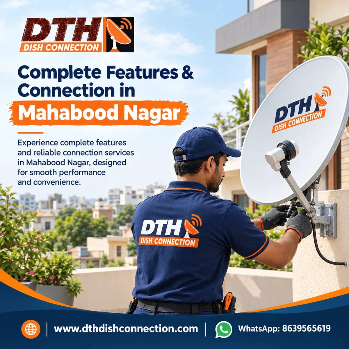 Complete Features & Connection in Mahabood Nagar